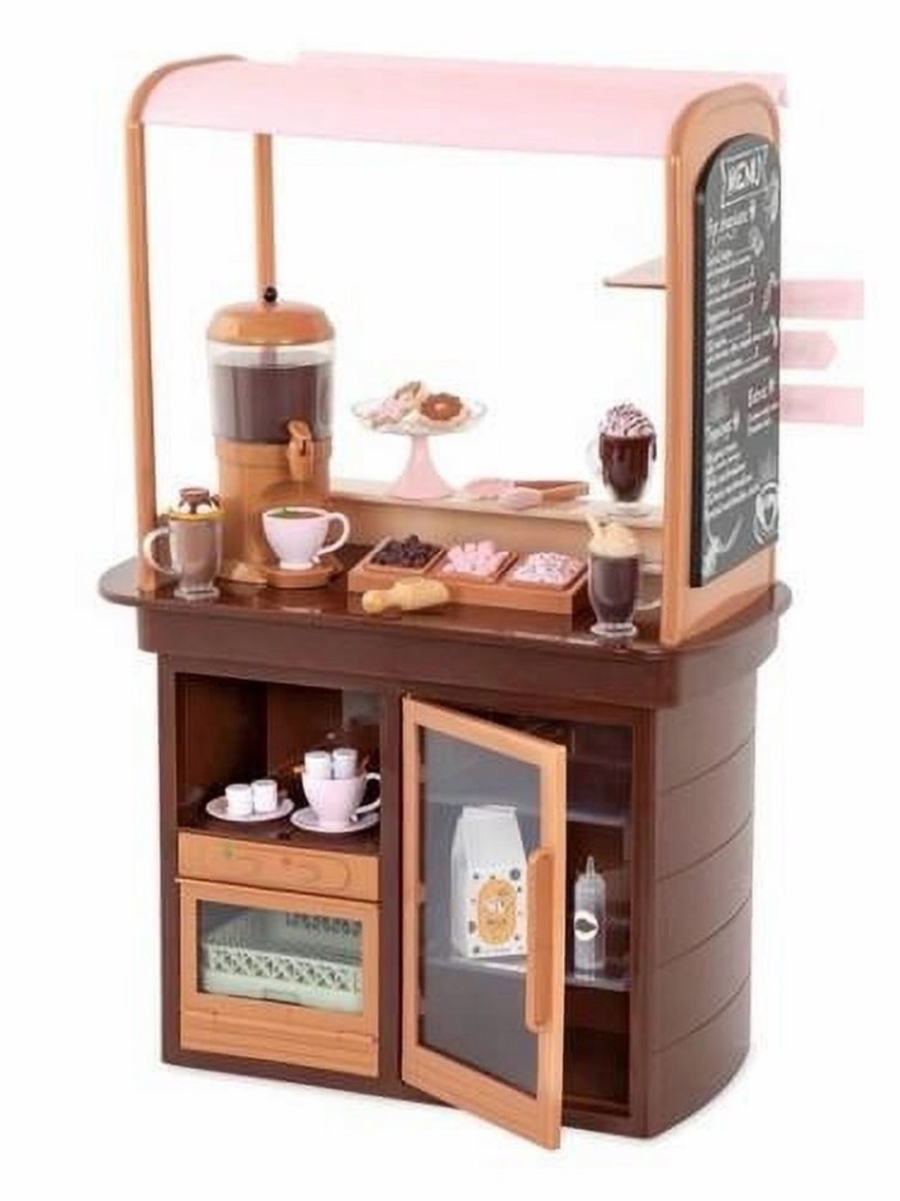 Our Generation Choco-Tastic Stand Hot Chocolate Stand for 18-inch Dolls